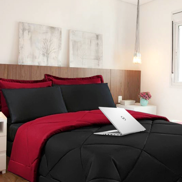 Kit 6 Pçs Cobre Leito Com Fronha E Lençol Casa Dona Exclusivo