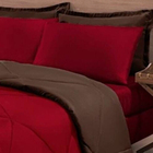 Kit 6 Pçs Com Edredom E Lençol Aconchego Casa Dona Dupla Face