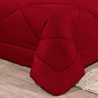 Kit 6 Pçs Com Edredom E Lençol Aconchego Casa Dona Dupla Face