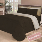 Kit 6 Peças Cobre Leito Formoso Dupla Face Casal Queen Casen