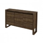 Kit 6 Peças Com Mesa Em L, 2 Gaveteiros, 2 Armários Multiuso