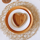 Kit 6 Peças Mesa Posta Casal Prato Raso E De Sobremesa Com Ba