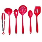 Kit 6 Peças Silicone Inteiriço Vermelho Unyhome