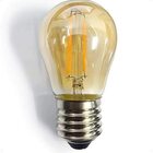 Kit 6 Pendente Soquete Copinho E27 Dourado + Led G45