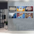 Kit 6 Placas Decorativas Basquete M4