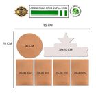 Kit 6 Placas Decorativas Cervejas Top Bebidas Churrasco