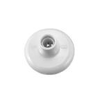 Kit 6 Plafon Redondo Com Soquete E-27 Branco - Plaslumi