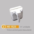 Kit 6 Polímero Para Instalação De Janela Basculante Branco