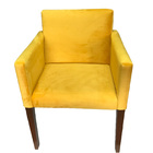 Kit 6 Poltrona , Escritório Sala De Recepção Verona  Suede  A