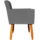 Kit 6 Poltronas Decorativa Para Sala Recepção Consultório Nin