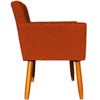 Kit 6 Poltronas Decorativa Para Sala Recepção Consultório Nin