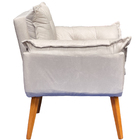 Kit 6 Poltronas Decorativa Para Sala Recepção Manicure Consul