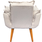 Kit 6 Poltronas Decorativa Para Sala Recepção Manicure Consul