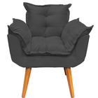 Kit 6 Poltronas Decorativa Para Sala Recepção Manicure Consul