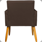 Kit 6 Poltronas Decorativas Para Sala Consultório Cadeira Nin