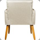 Kit 6 Poltronas Decorativas Para Sala Consultório Cadeira Nin