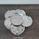 Kit 6 Porta Copos Beli 9cm Descanso Para Copo Mesa Aço Inox B