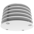 Kit 6 Porta-copos Redondo Bolacha Acrílico Descanso Bancada