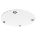 Kit 6 Porta-copos Redondo Bolacha Acrílico Descanso Bancada