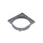 Kit 6 Porta Grelha Para Ralo Quadrado Caxilho Cinza 150mm Tig