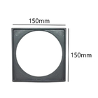 Kit 6 Porta Grelha Para Ralo Quadrado Caxilho Cinza 150mm Tig