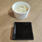 Kit 6 Porta Shoyu 50ml Molheira Sushi Preta Pote Quadrado Noz