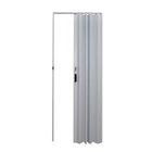 Kit 6 Portas Sanfonada De Pvc 210cm X 70cm Belplast Branco