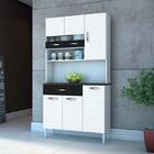 Kit 6 Portas Vogue - Kits Paraná - Branco / Linho Branco / Li