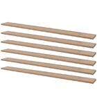 Kit 6 Prateleiras 100 X 15cm Carvalho Suporte Invisível