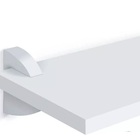 Kit 6 Prateleiras Decorativa De Parede 60x20cm Em Mdf De 15mm