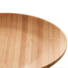 Kit 6 Pratos De Bambu 11cm Petiscos Aperitivos Entradas Mesa