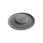 Kit 6 Pratos De Hambúrguer Porções Redondo Pedra Sabão 26cm