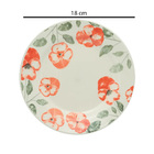 Kit 6 Pratos De Sobremesa Donna Holambra Oxford® Cerâmica 19