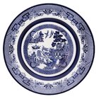 Kit 6 Pratos De Sobremesa Flamingo Blue Willow Oxford® Porcel