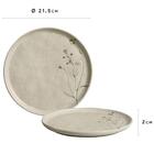 Kit 6 Pratos Para Sobremesa Rasos 21,5cm Porto Brasil Cerâmi