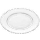 Kit 6 Pratos Rasos De Cristal Pearl Wolff 28cm Redondo Borda