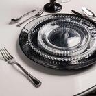 Kit 6 Pratos Rasos De Cristal Pearl Wolff 28cm Redondo Borda