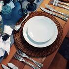 Kit 6 Pratos Rasos Tramontina Porcelana Branco 28cm Sophia Me