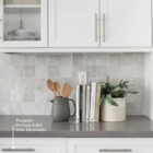 Kit 6 Puxador Haste Redondo Em Metal Inox 256mm Para Gaveta