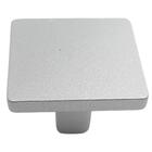 Kit 6 Puxadores Aspen 188 Ponto Quadrados Cromo Acetinado Pa