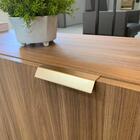 Kit 6 Puxadores Dourado Alça De Sobrepor Dourado Para Móvel A