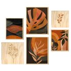 Kit 6 Quadros Decorativos Para Cozinha Salas Com Moldura Caix