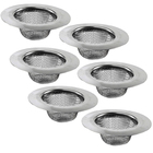 Kit 6 Ralo Ralinho Para Pia Cozinha Inox Borda 1.1/4 72mm