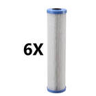 Kit 6 Refil Plissado Big 20 X 4.5 Poliester Lavavel Anúncio C