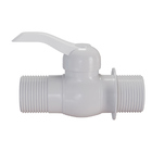 Kit 6 Registro Esfera Engate Rosca Externa Pvc 1/2'' Estrela