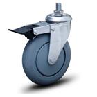 Kit 6 Rodízios Série 12 Performa 6" 153mm Espiga 520kg Com Fr