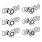 Kit 6 Roldanas De Correr Portas De Roupeiro Deslizante