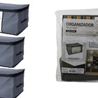 Kit 6 Saco Organizador Edredom Cobertor Lençol Fronha Casita