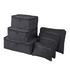 Kit 6 Sacos Bolsas Organizador Mala Roupas Bagagem Viagem Pre