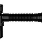 Kit 6 Sifão Copo Sanfonado Pia Lavatório Tanque Preto Astra